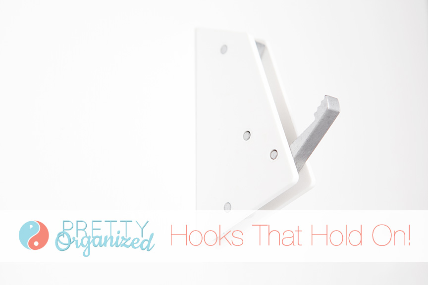 Cool-Wall-Hooks, Self-Gripping Wall Hooks that pinch & hold towels, etc.