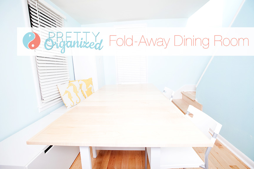 room-layout, fold-away dining room