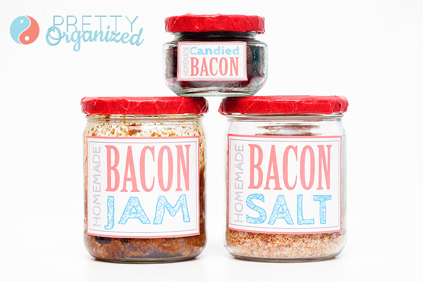 Bacon-Recipes, bacon jam, bacon salt, bacon candy