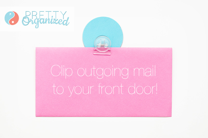 how-to-organize, mail clip