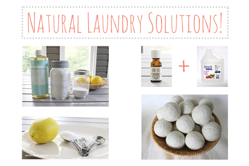 Natural laundry solutions & shortcuts!