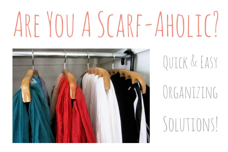 Storage solutions for scarf-aholics!